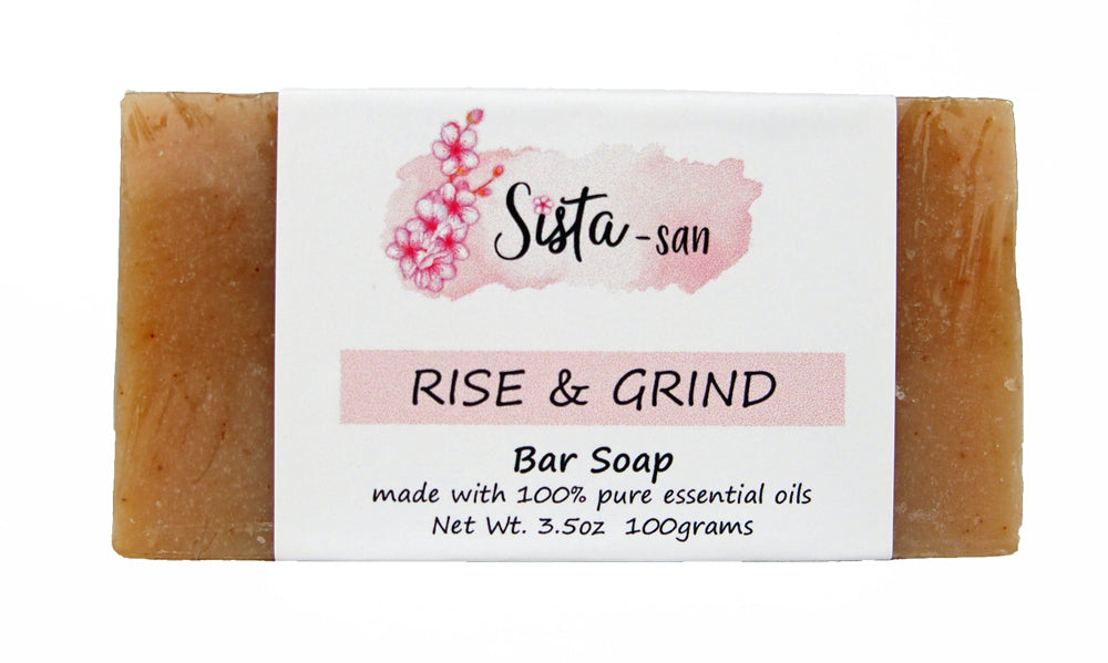 Rise & Grind Natural Soap with Pure Essential Oils